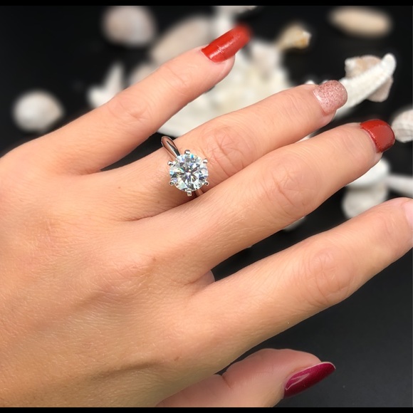 3ct moissanite diamond with Certificate - Picture 3 of 12